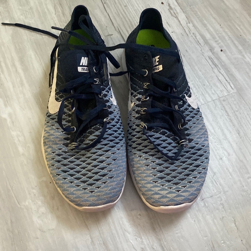 Blue Nike Running Shoes